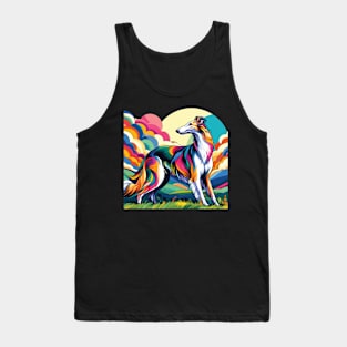 Beatuiful borzoi. I love borzois. Tank Top